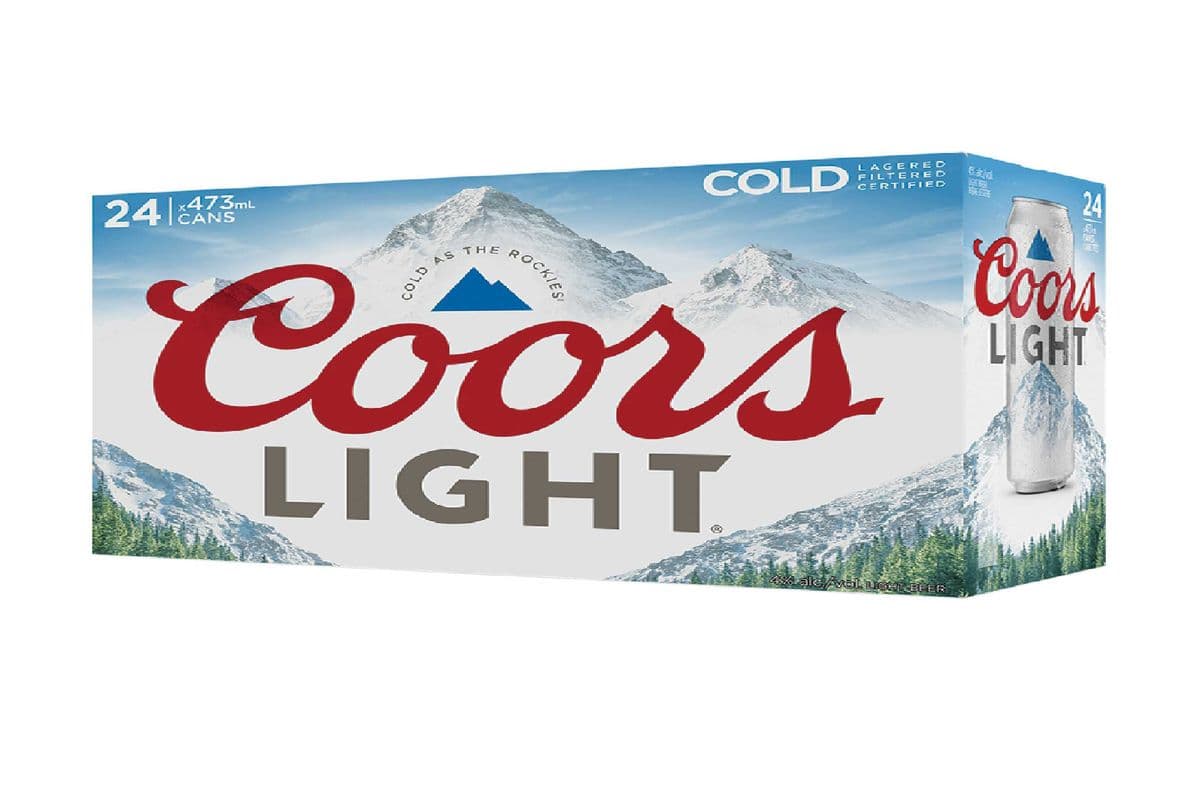 Coors Light 24c (24 x 335 ml Cans)