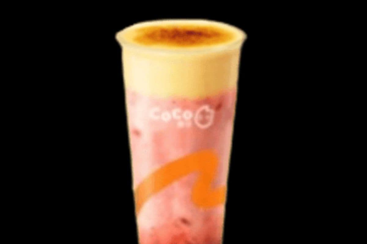 Creme Brulee Strawberry Slush