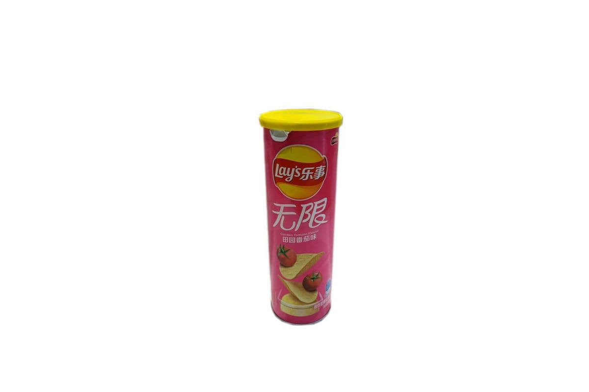 Lay's Potato Chips Tomato Flavor(乐事 无限番茄味 罐装)