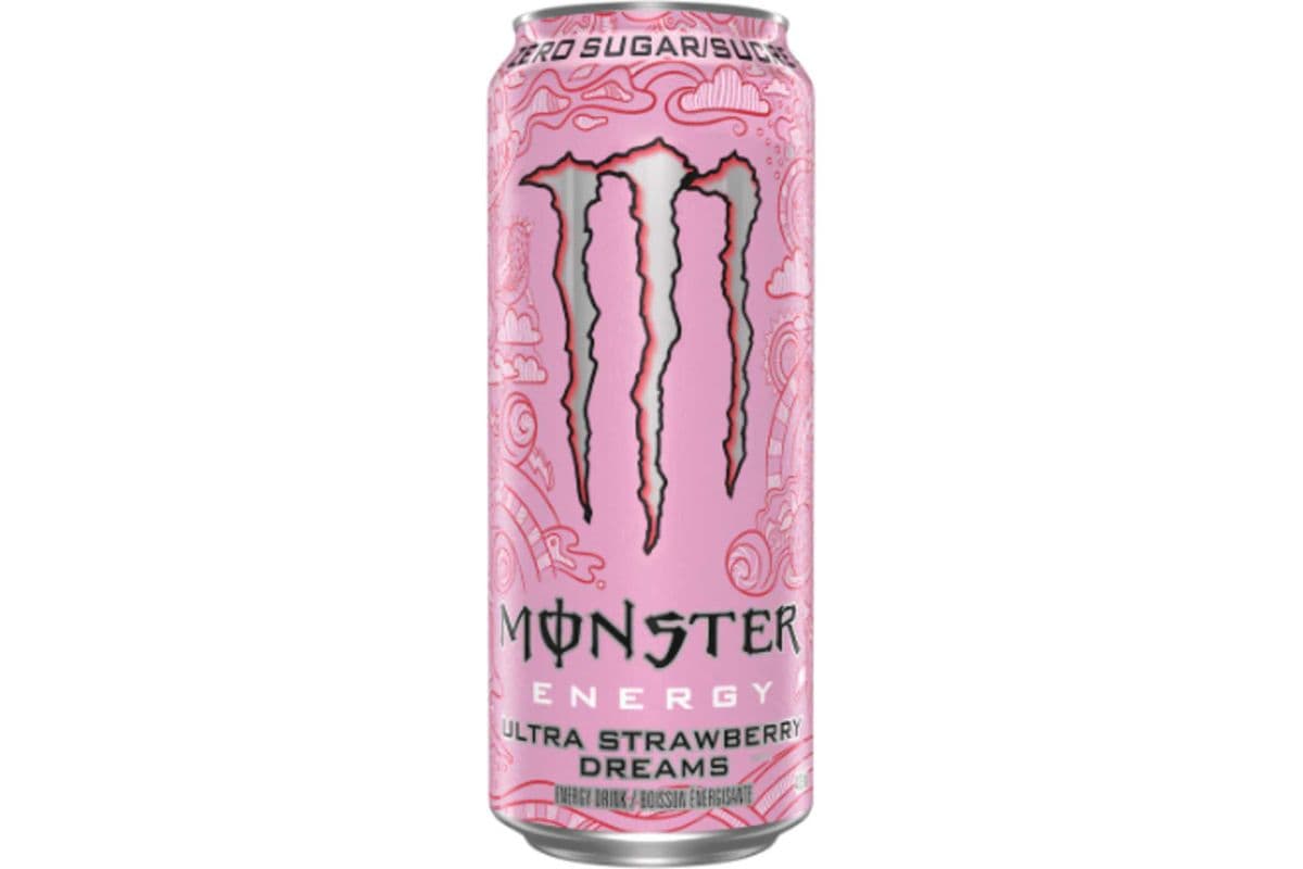 Monster Strawberry Energy Drink (473 ml Can)