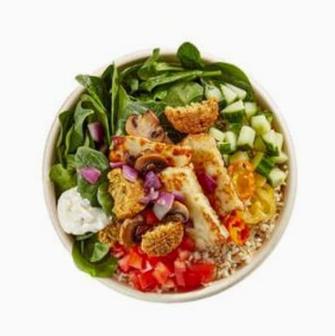 Halloumi & Falafel Small Bowl