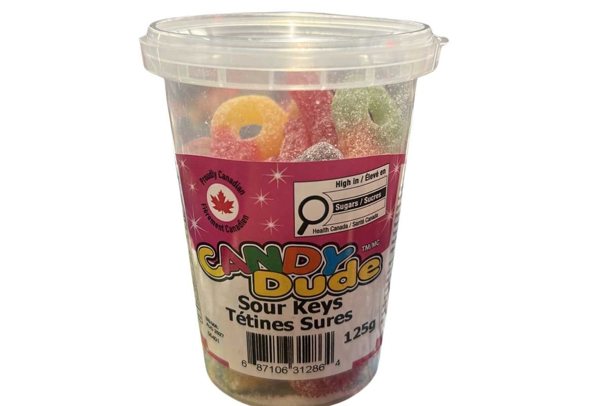 Candy Dude Sour key Mini Cup (125 g)