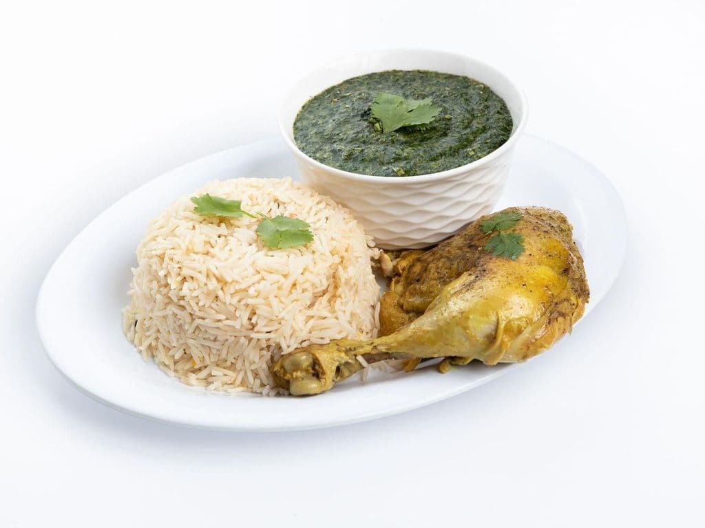 Chicken Molokhai Meal