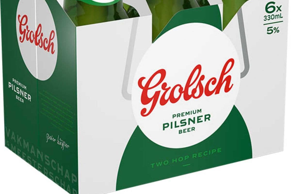 GROLSCH 6 X 330ML BOTTLES (1 x 6x330ML)