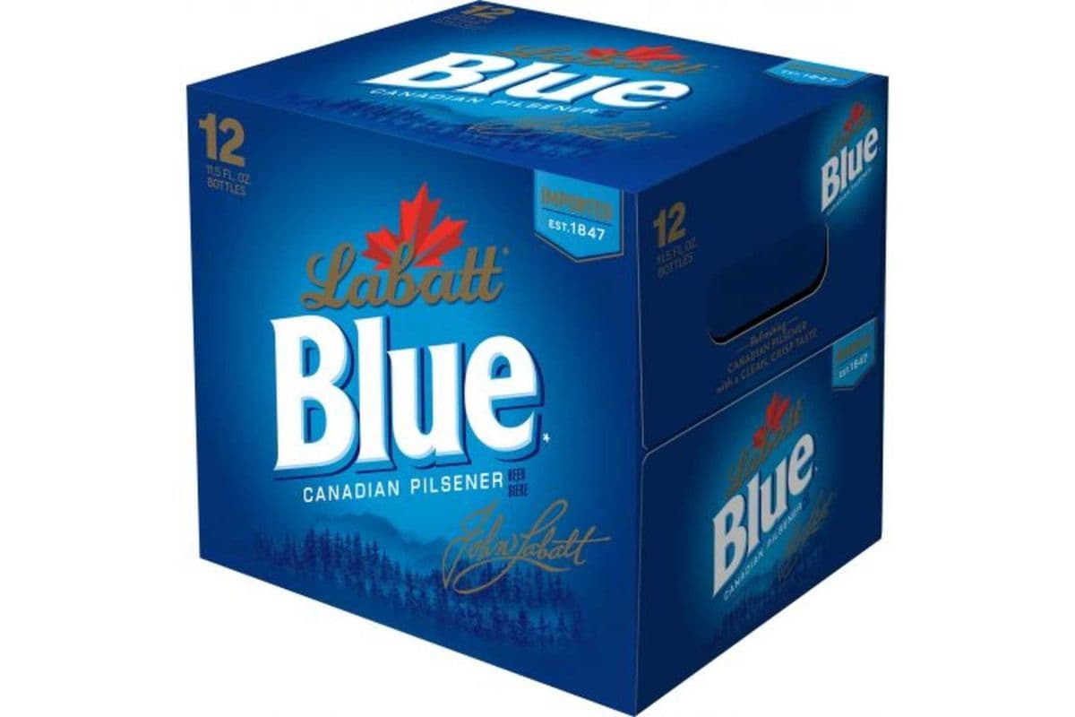 Labatt Blue (12 x 341 ml Bottles)
