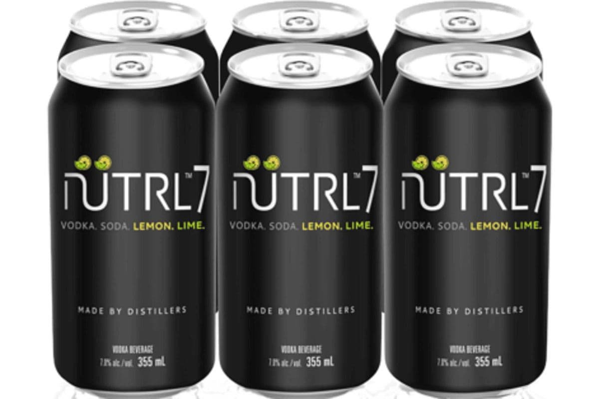 Nutrl 7 Lemon/Lime (6 x 355 ml Cans)
