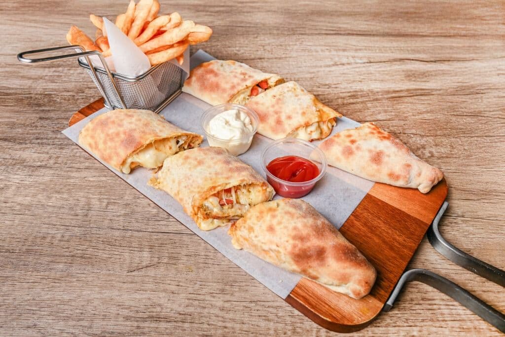 Baguette farcie poulet