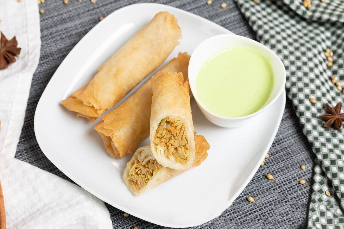Veg Noodle Spring Roll