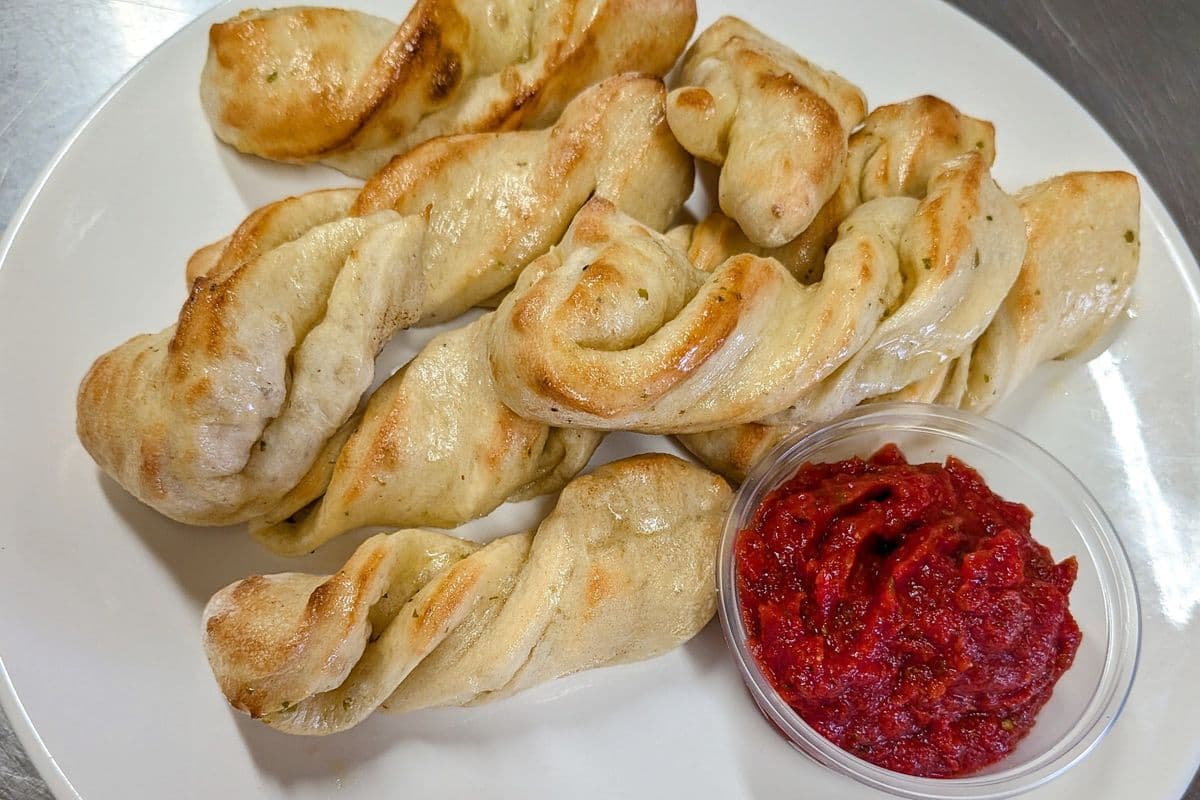 Garlic Parmesan Twists