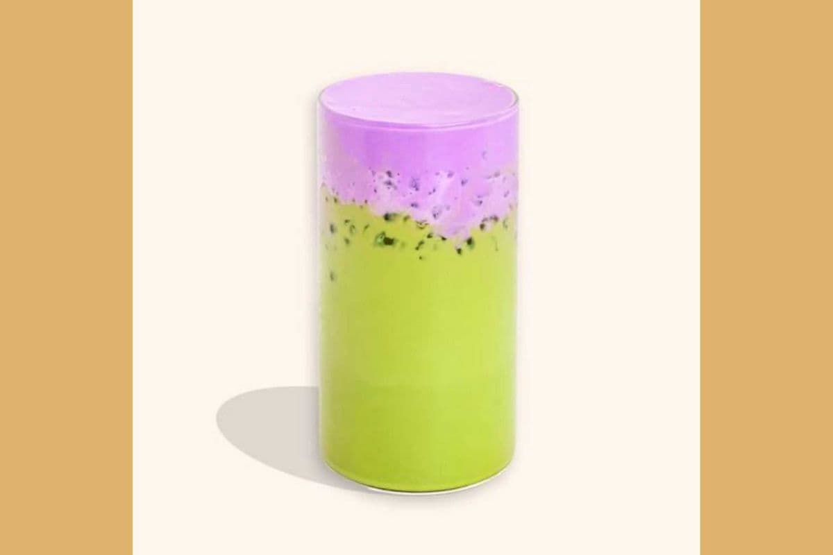 Ube Matcha Latte