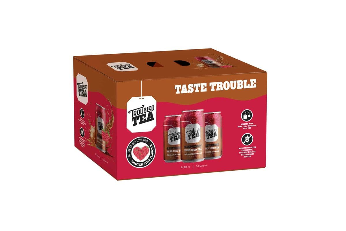Troubled Monk Troubled Tea Raspberry (6 x 355 ml)