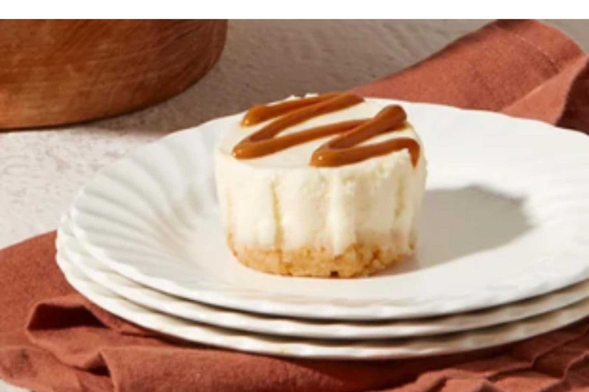 Mini Caramel Mousse Cake (2')
