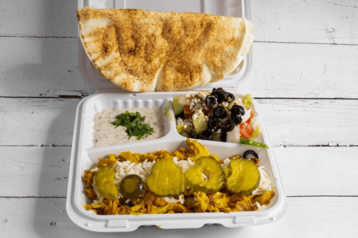 Lamb Donair Platter