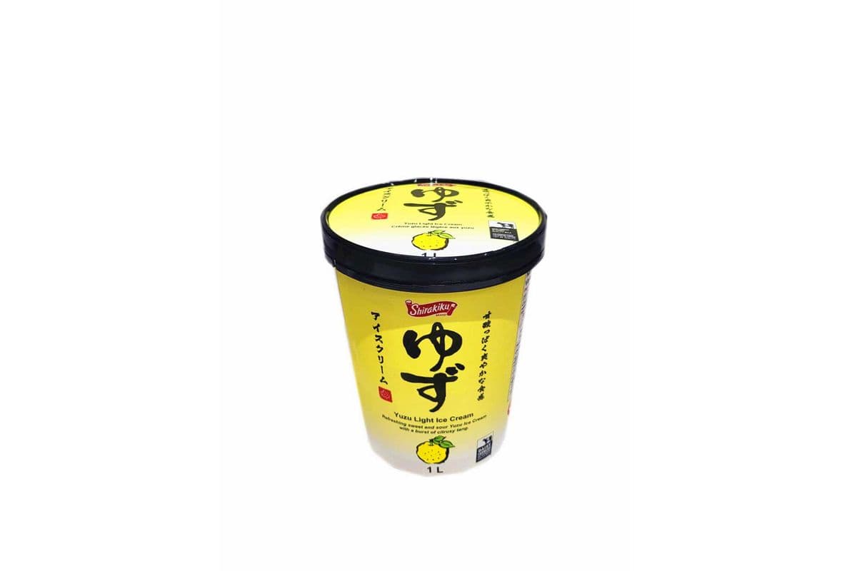 SHirakiku Ice Cream Yuzu Flavor(日本柚子冰淇淋)
