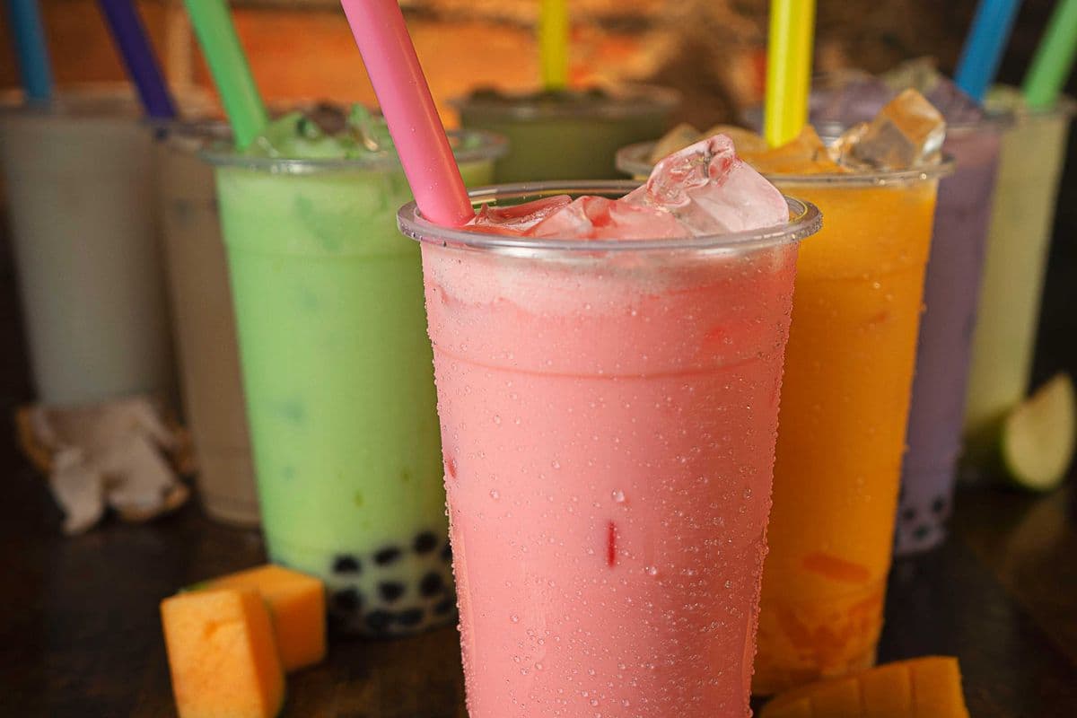 Green Apple Milk Tea