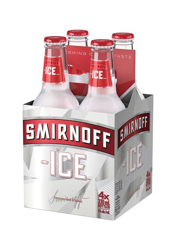 Smirnoff Ice (bottles) (4 x 330ml)