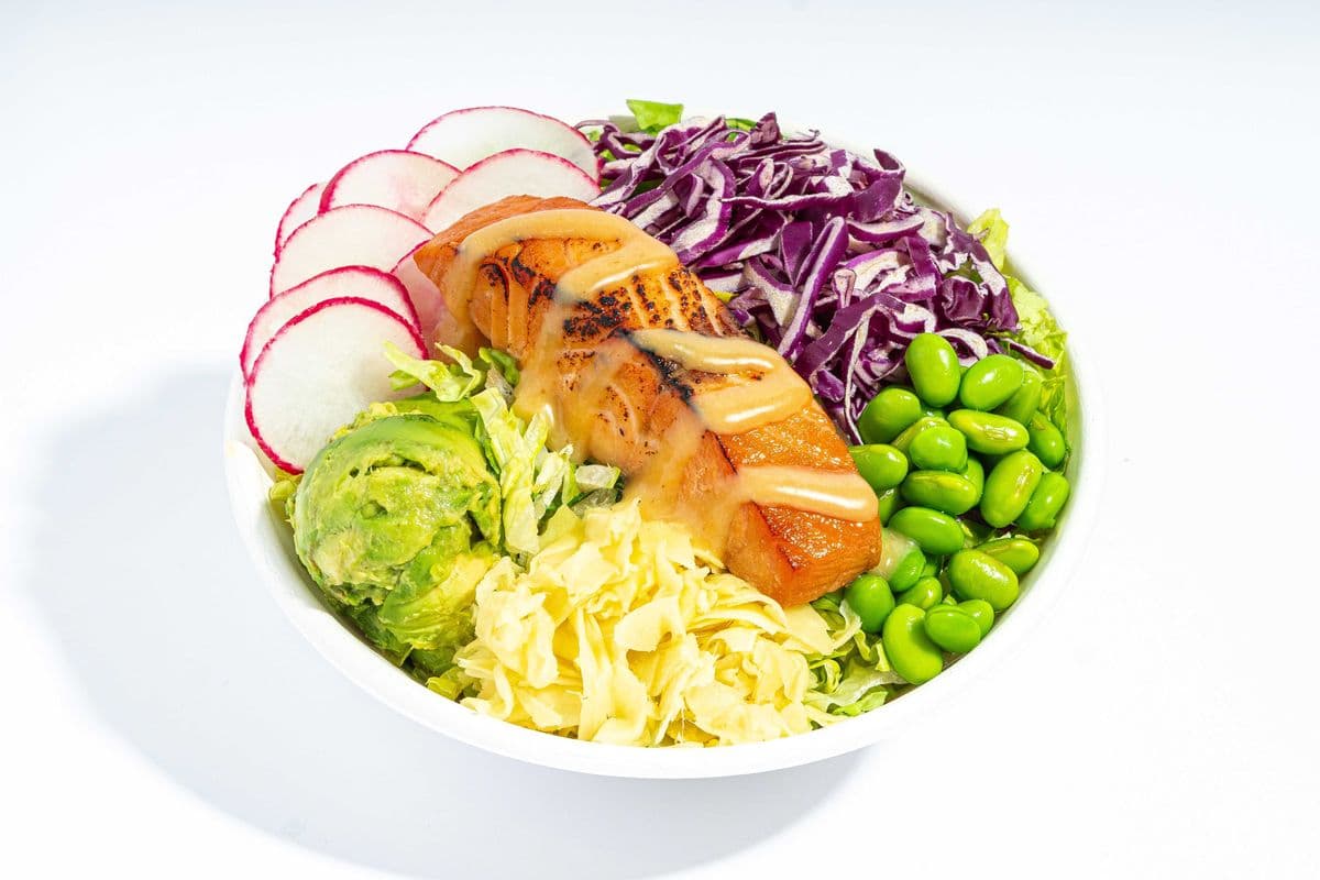 Torched Miso Glazed Salmon