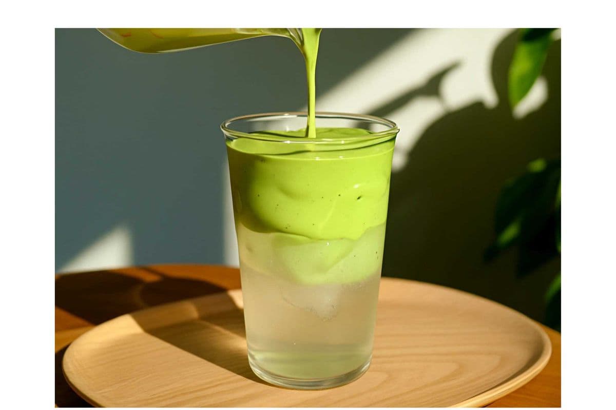 Iced Coconut Matcha