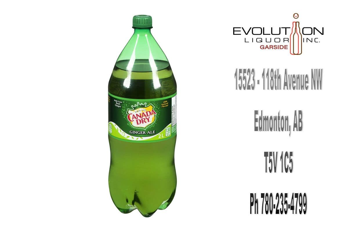 Canada Dry Ginger Ale P2000 (2L Plastic Bottle)