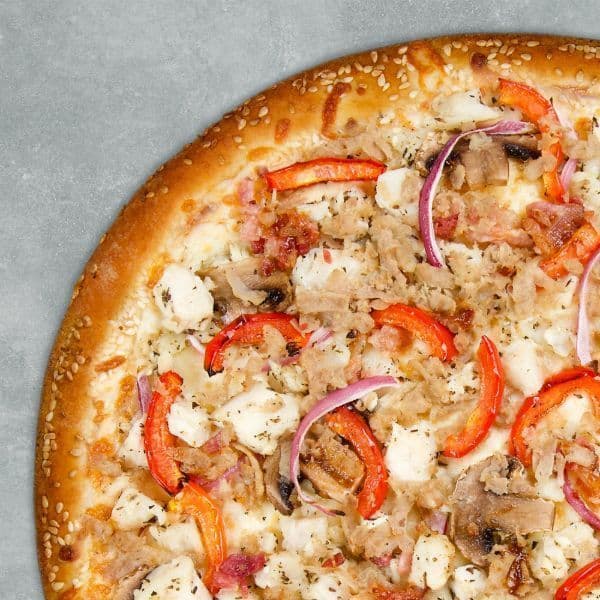 Cheese Burger Pizza - Cauliflower 10"