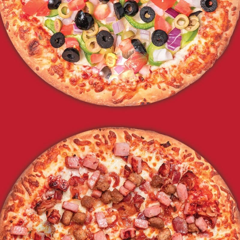 2x Pizzas 14"