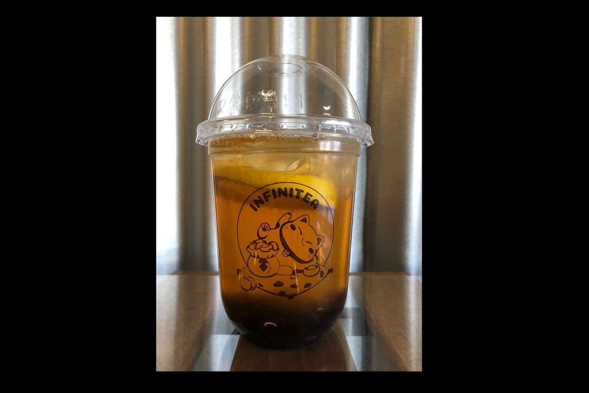 18. Raspberry Peach Grape Fruit Tea (16 oz or 23 oz)