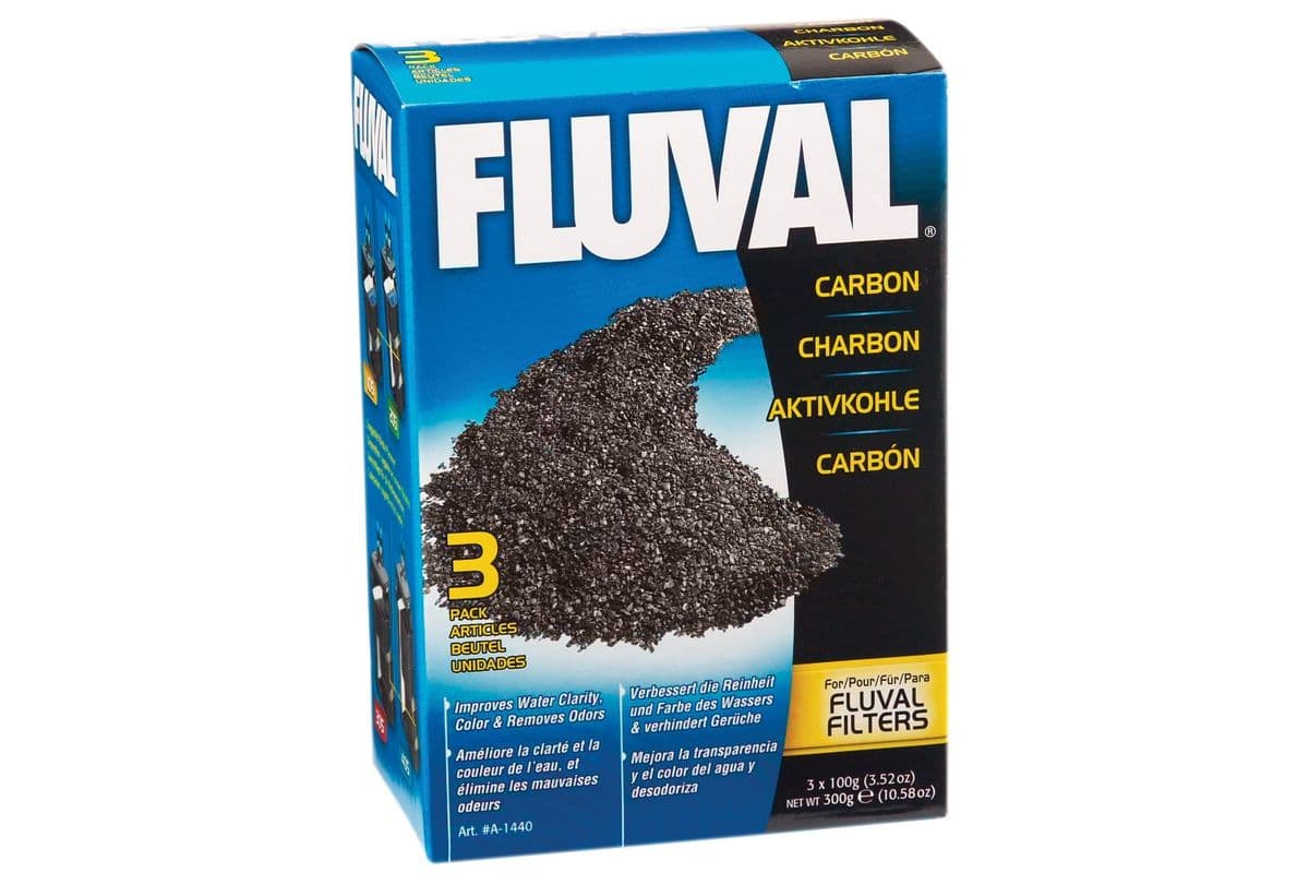 Fluval Carbon Filter Insert (100 g) (3 Pack)