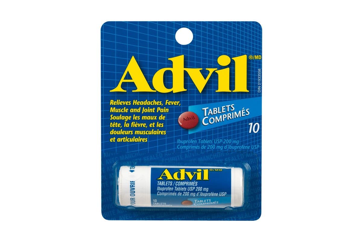 Advil Tablets Vial (10 pk)