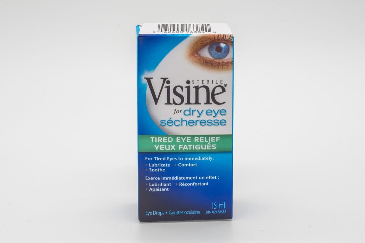 Visine for dry Eye Drops - tired eye relief (15 mL)