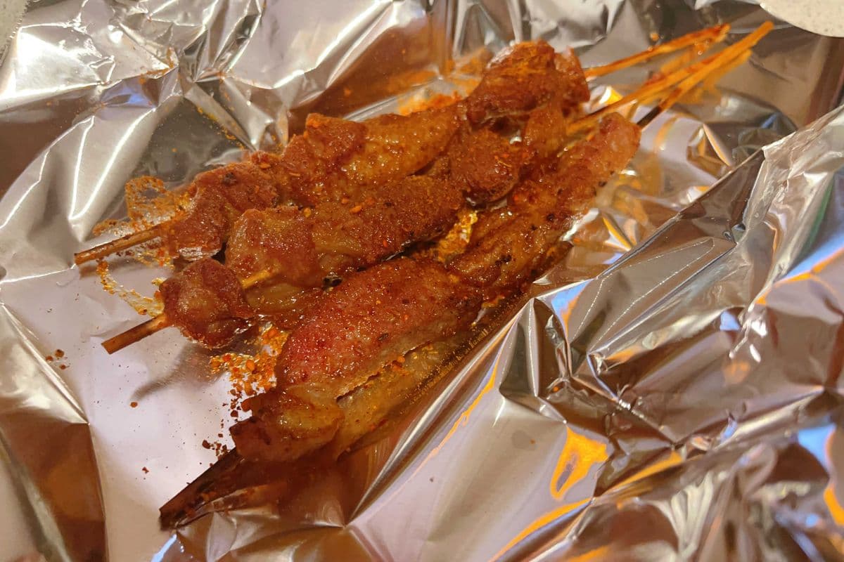 1. Lamb Skewers (3 pcs) 羊肉串