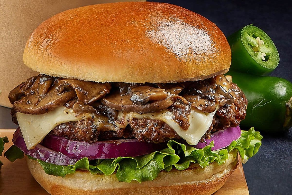 Swiss Mushroom Beef Bloc