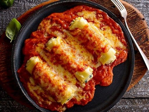 Cannellonis aux trois fromages / 3 Cheese Cannelloni