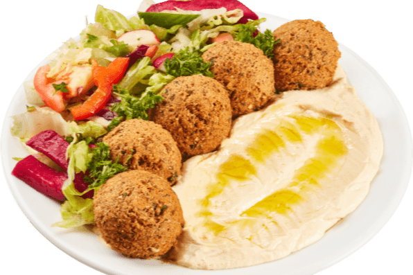 13. Plat de falafel