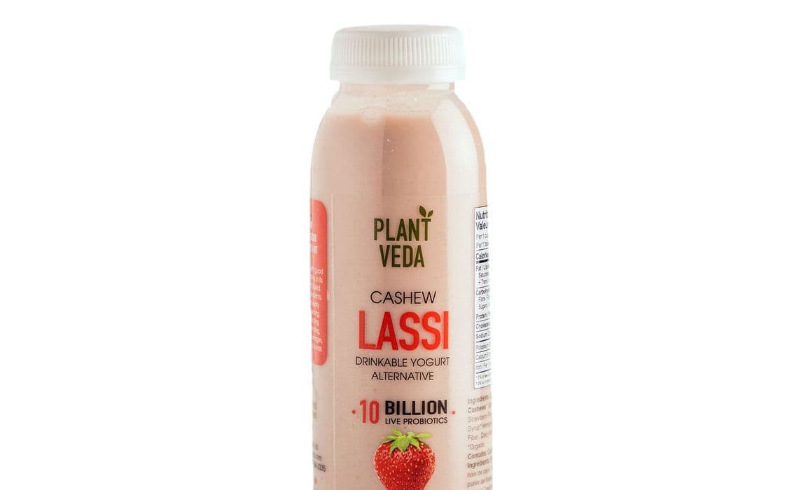 Strawberry Vegan Lassi (250 ML)