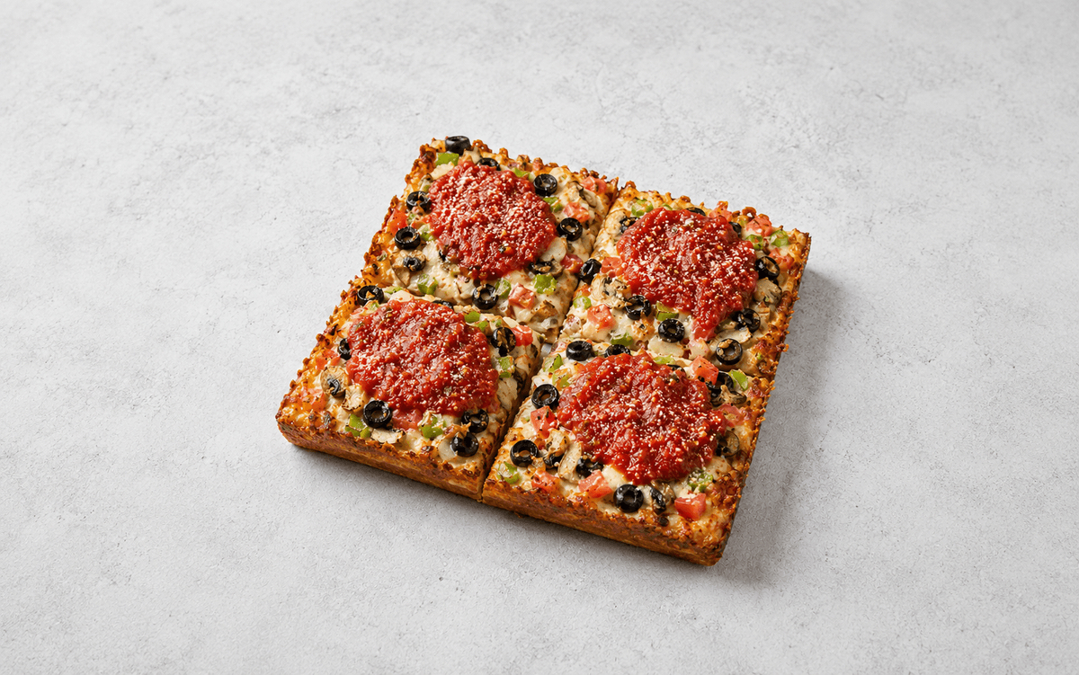 4 Square Veggie Supreme