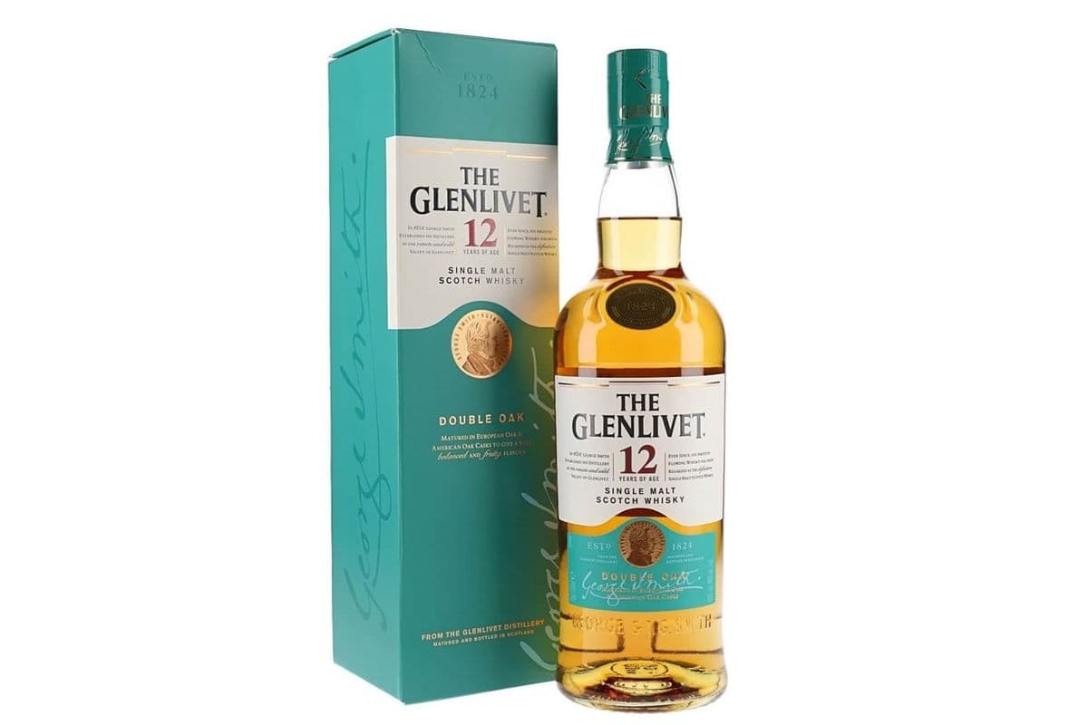 THE GLENLIVET 12 YEAR OLD-750ML (1 x 750 ml)
