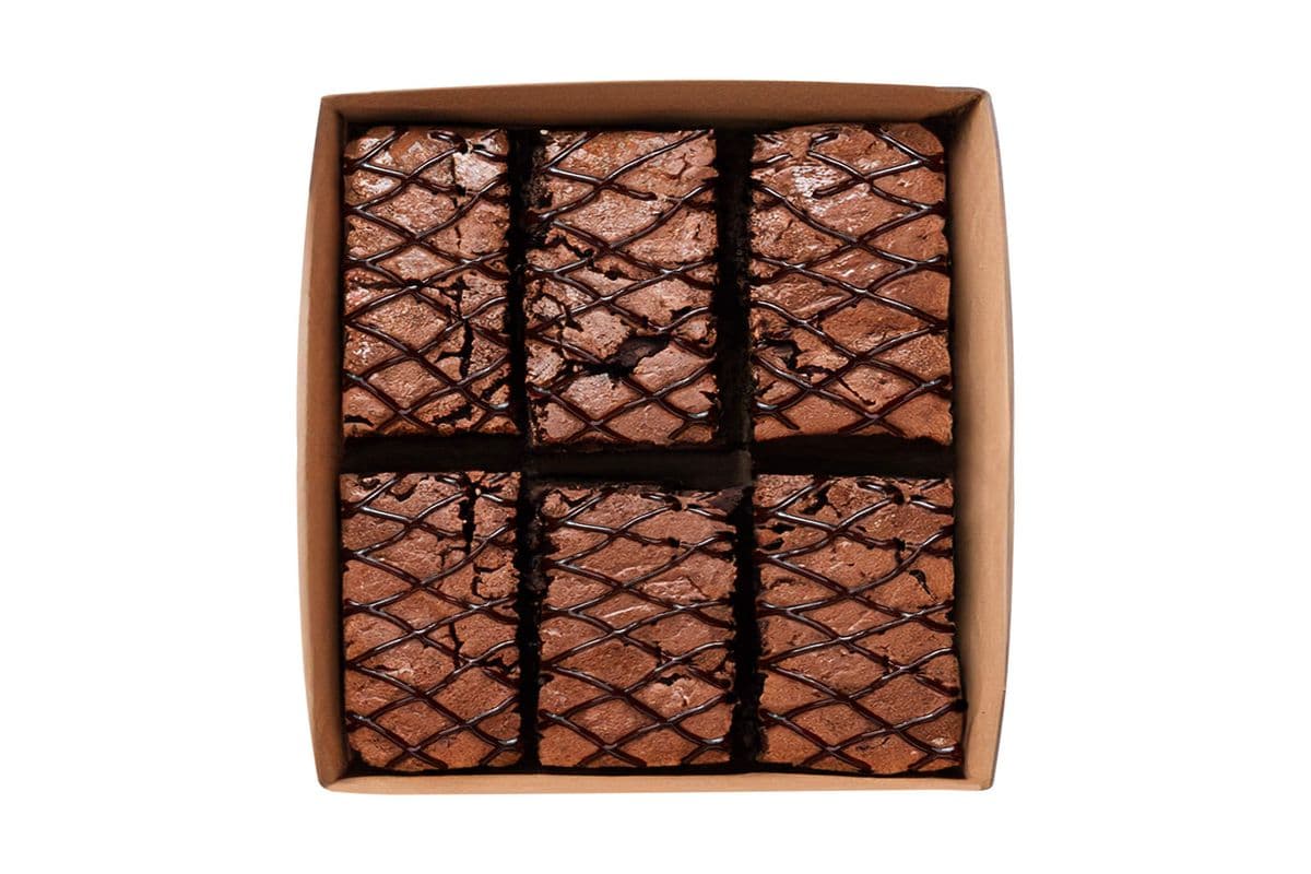 6 Pack of Vegan Brownies