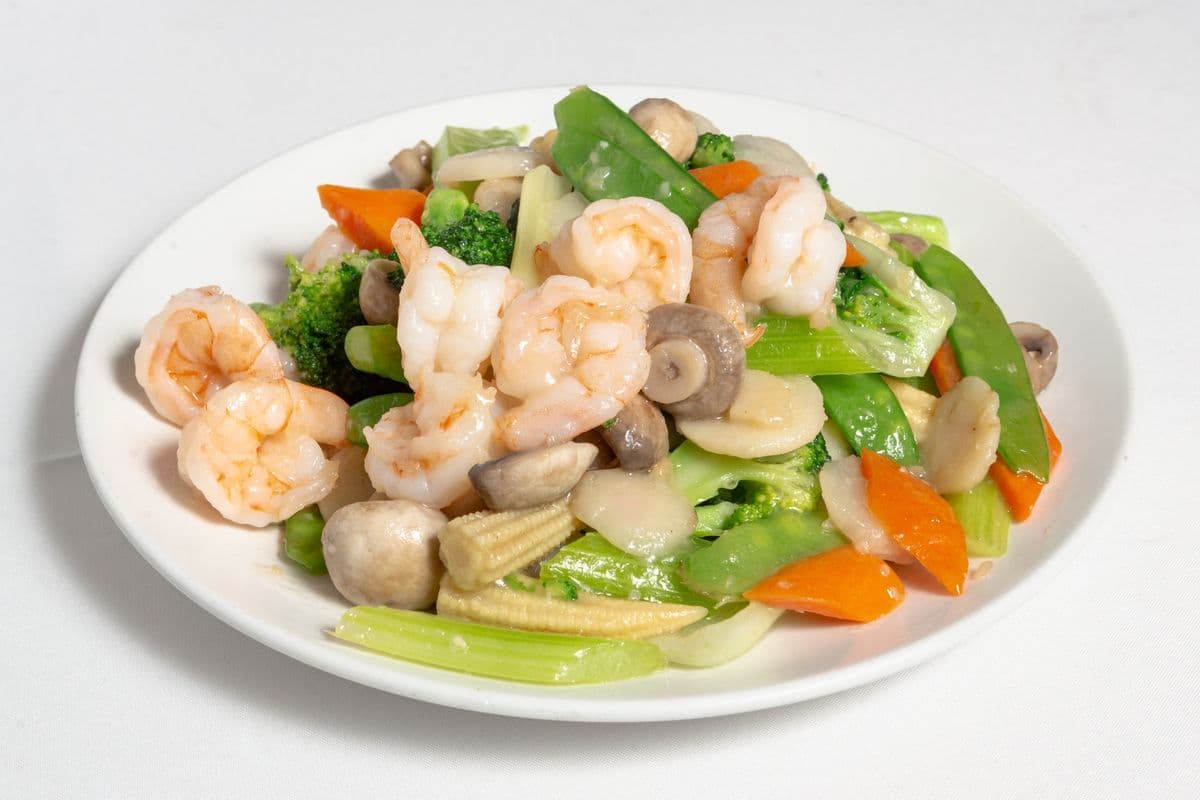 Prawns and Mixed Vegetables
