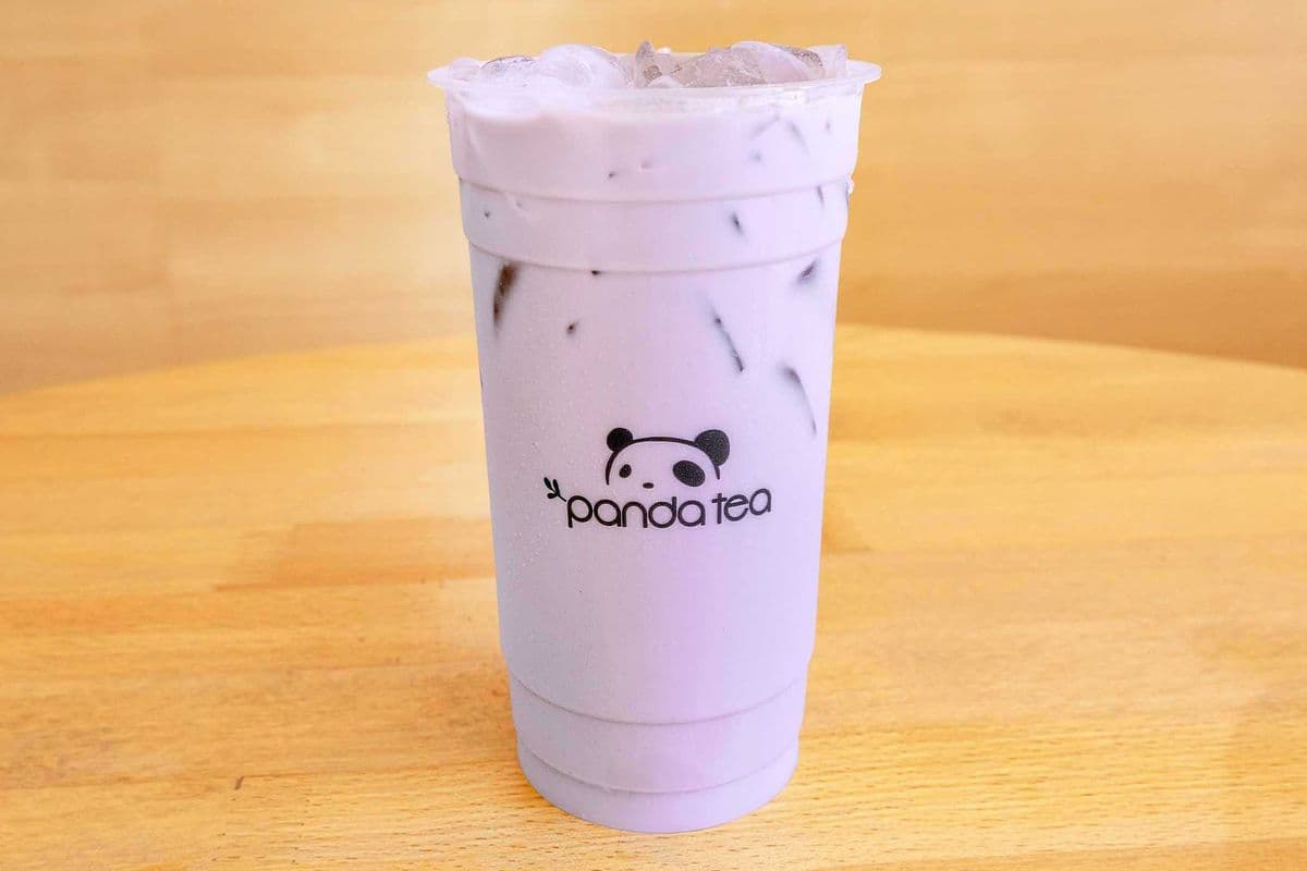 Taro Milk Green Tea 芋香奶綠