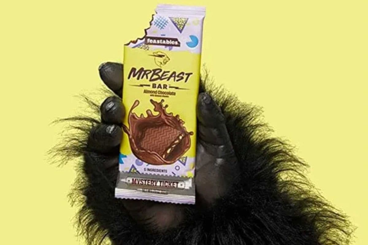 Mr. Beast Chocolate Bar - Almond Chocolate