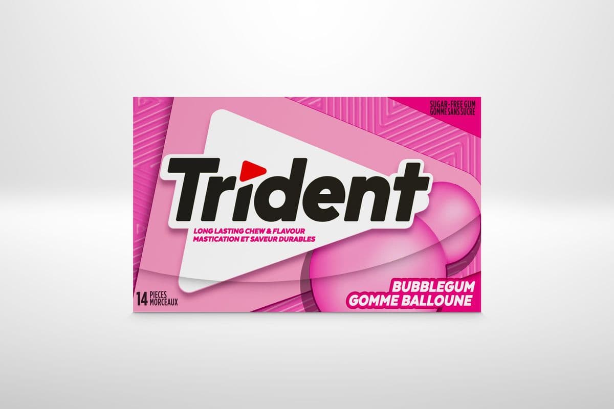 Trident Sugar Free Bubblegum (14 pcs)