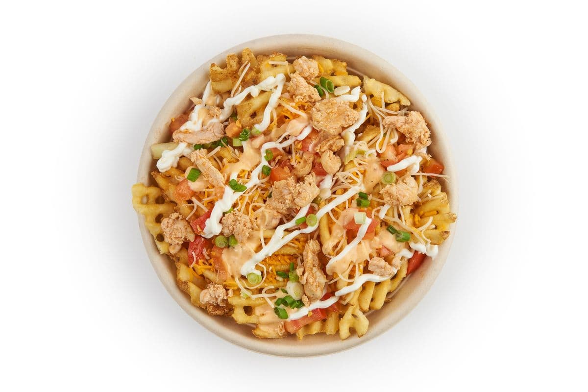 Loaded Waffle Fries (774 Cal)