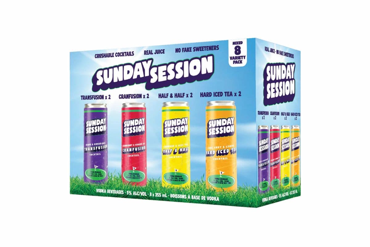 Sunday Session Variety Pack 8 Can (8 x 355ml)