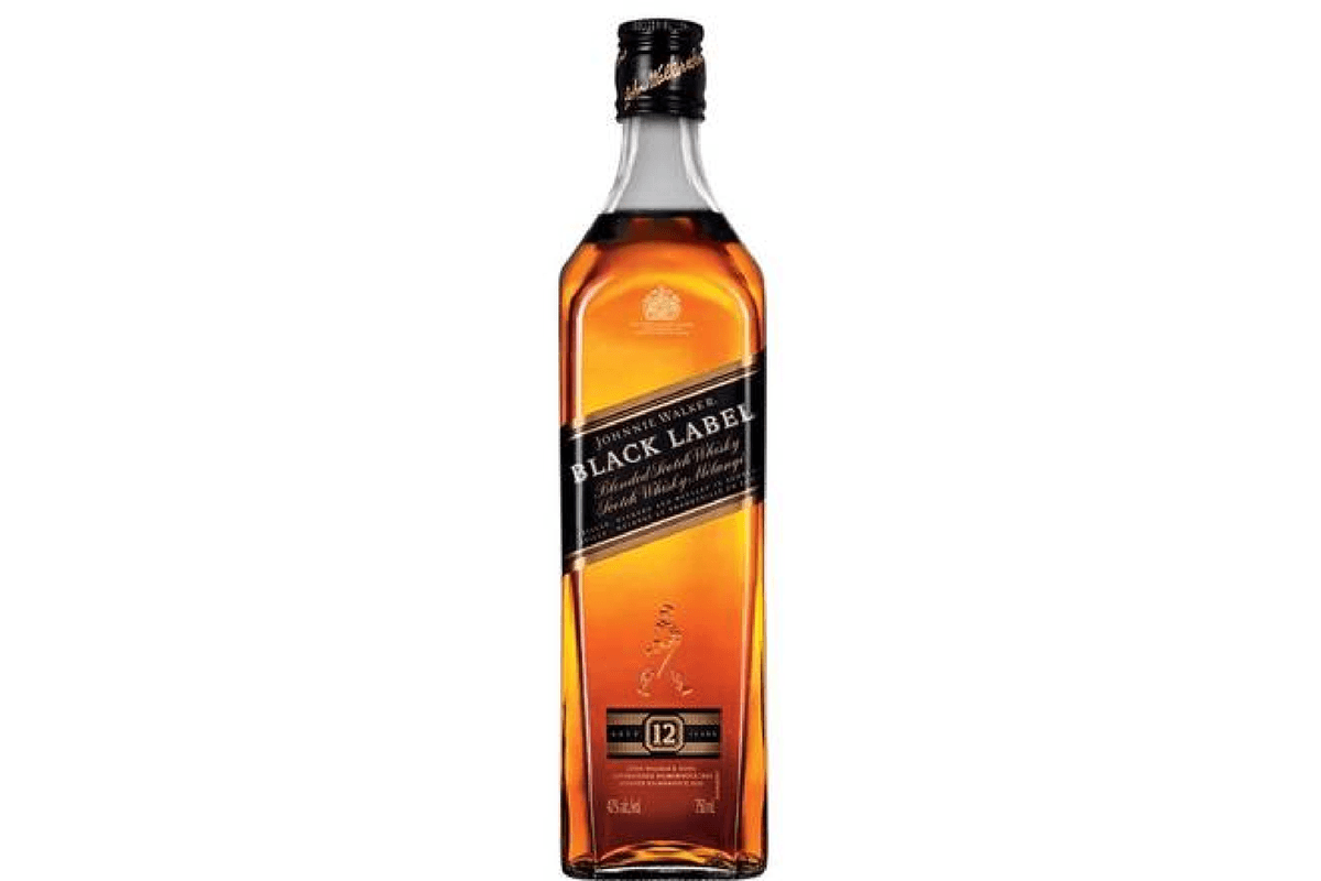 Johnnie Walker Black Scotch (1 x 750 ml)