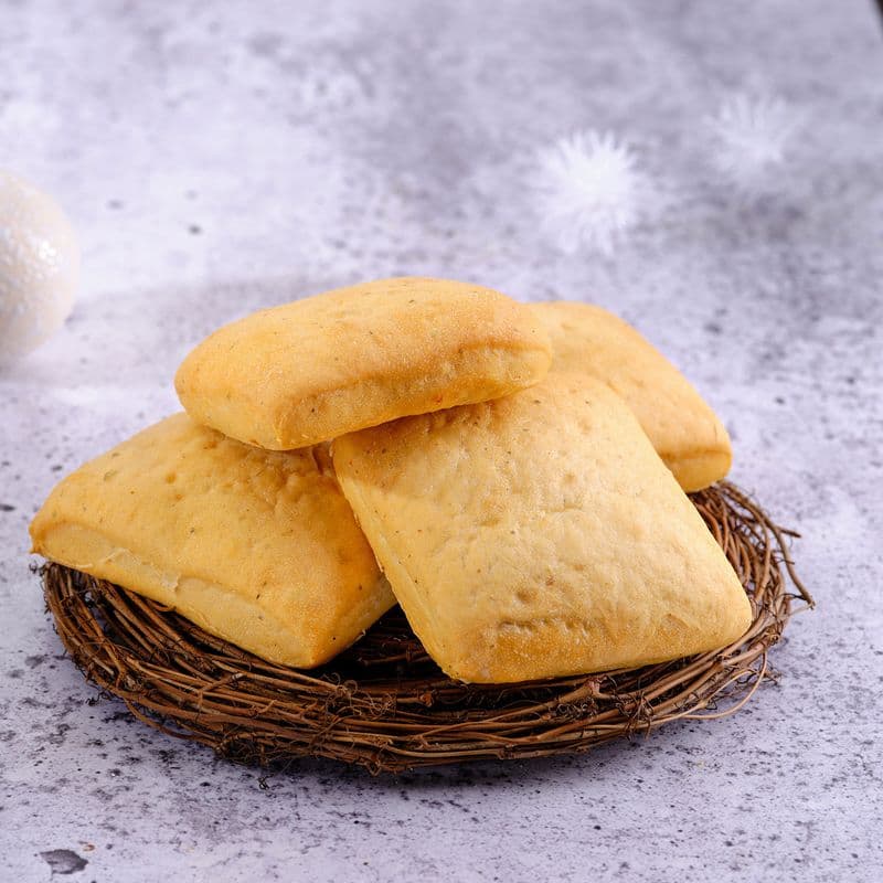 Ciabatta Bun - Italian Herb (4 Pack)