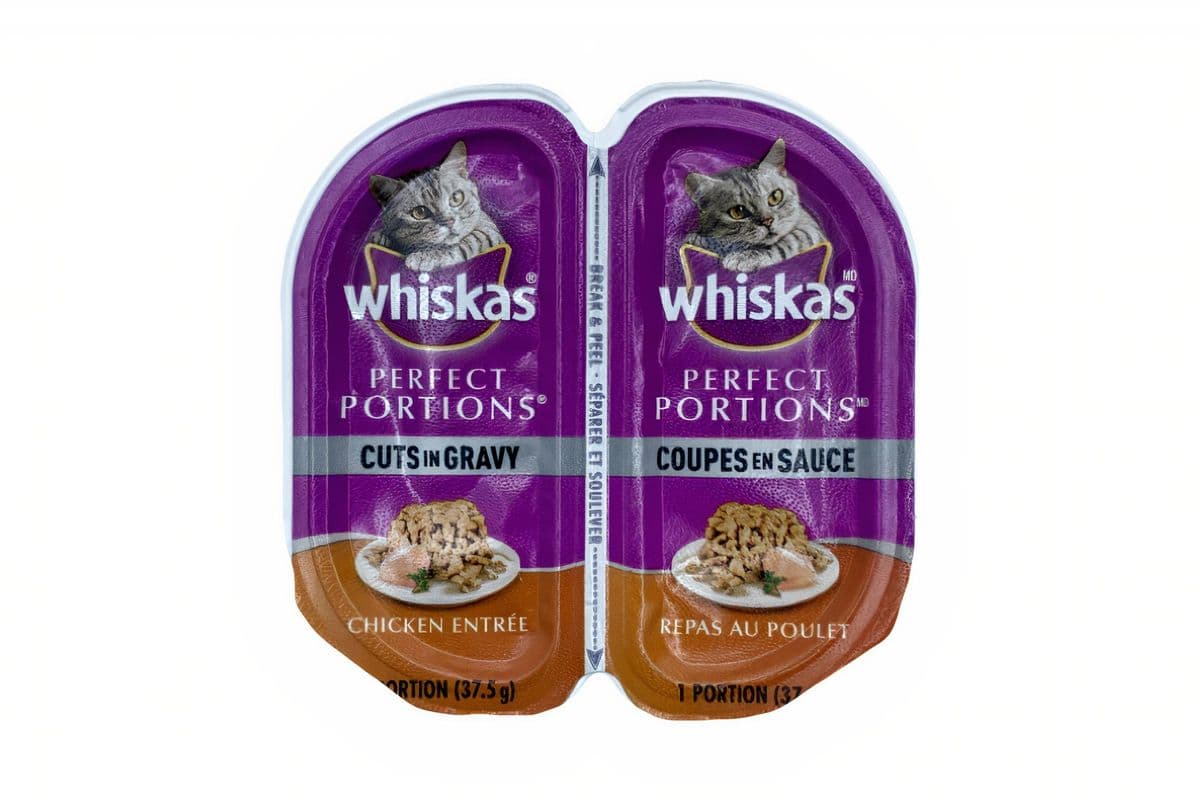 Whiskas Cuts in Gravy Chicken Entrée / Repas poulet dans la sauce (37.5 g)