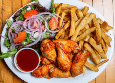 10 Ailes de poulet / 10 Chicken Wings