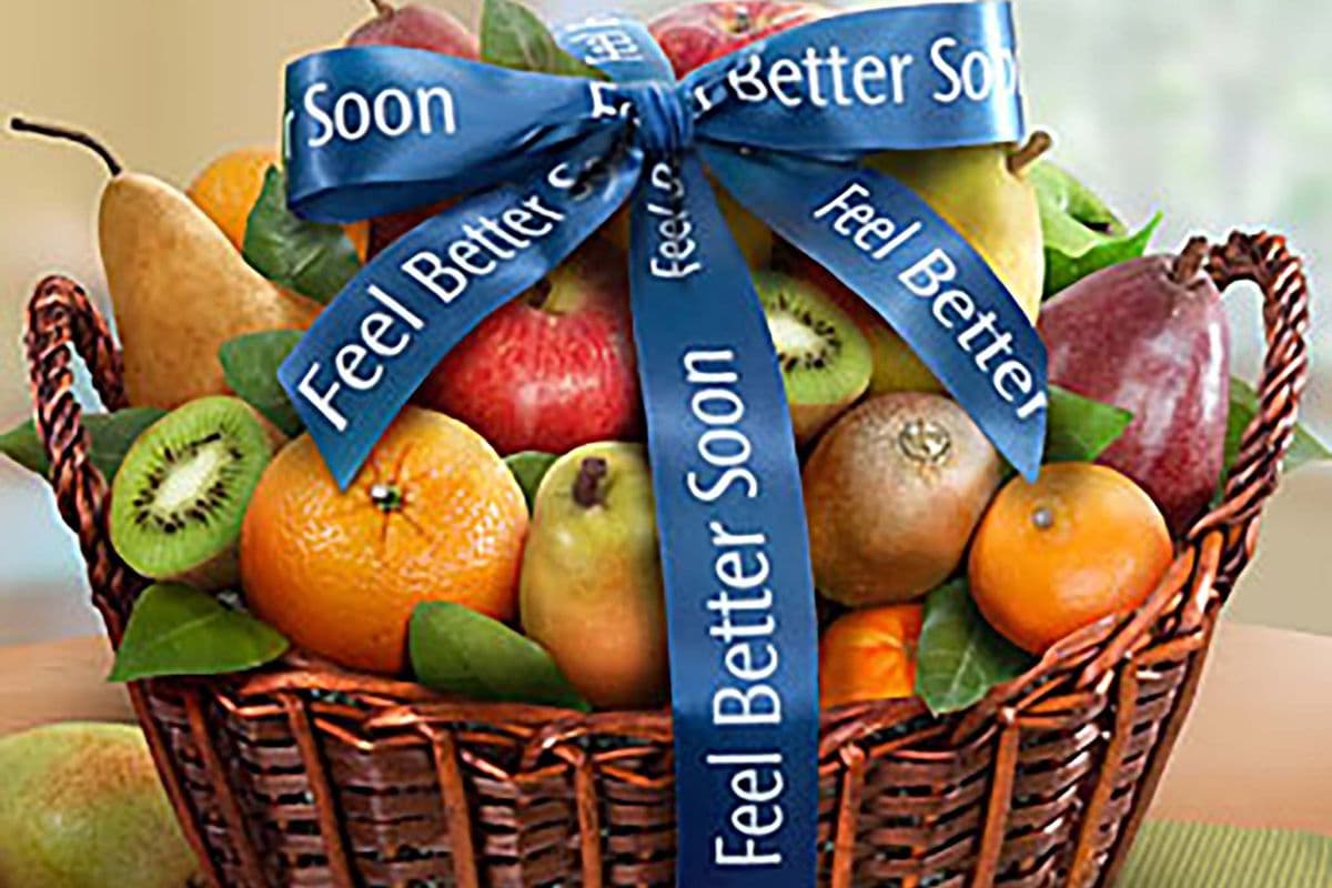 Premier Fruit Get Well Basket