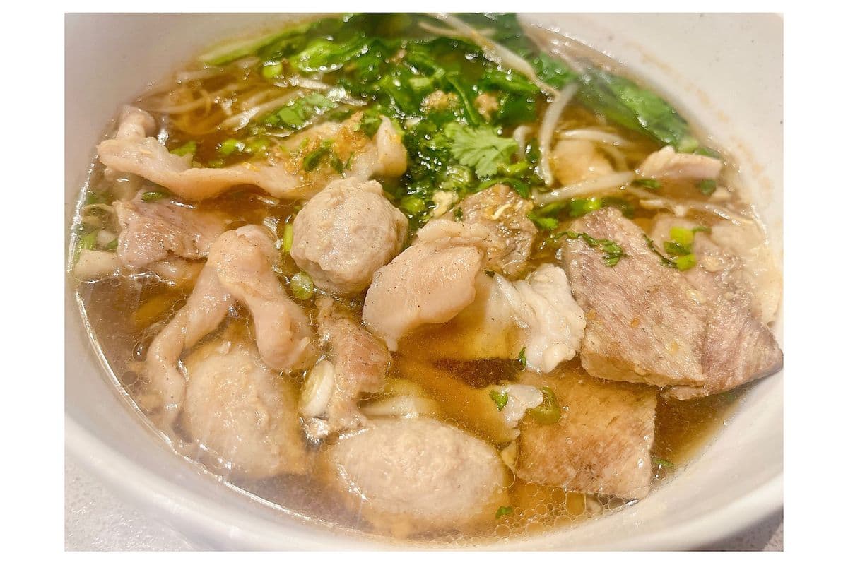 Stewed Pork Noodle Bowl