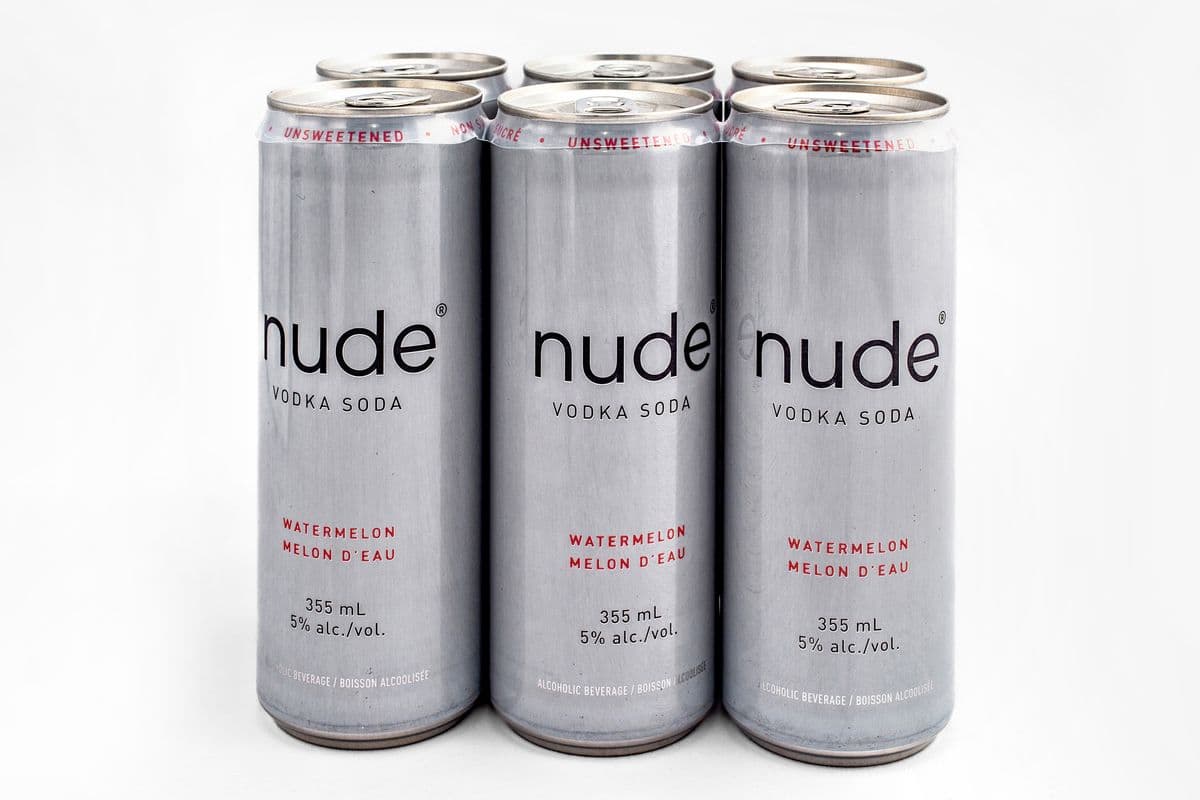 Nude Vodka Soda Watermelon (6 x 355 ml)